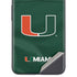 University of Miami Green Jersey Google Pixel 5a Skin